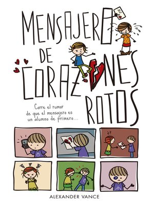 cover image of Mensajero de corazones rotos